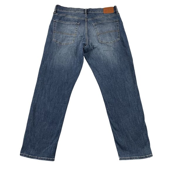 Lucky Brand 221 Jeans Mens 36x30 Straight Leg Dark Wash Denim - Picture 2 of 10